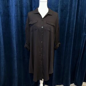 Torrid Black Midi Dress